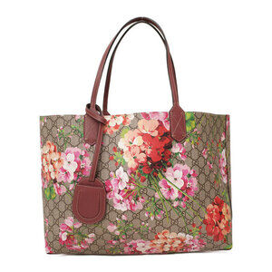 GUCCI GG Bloom Flower Reversible Tote Bag